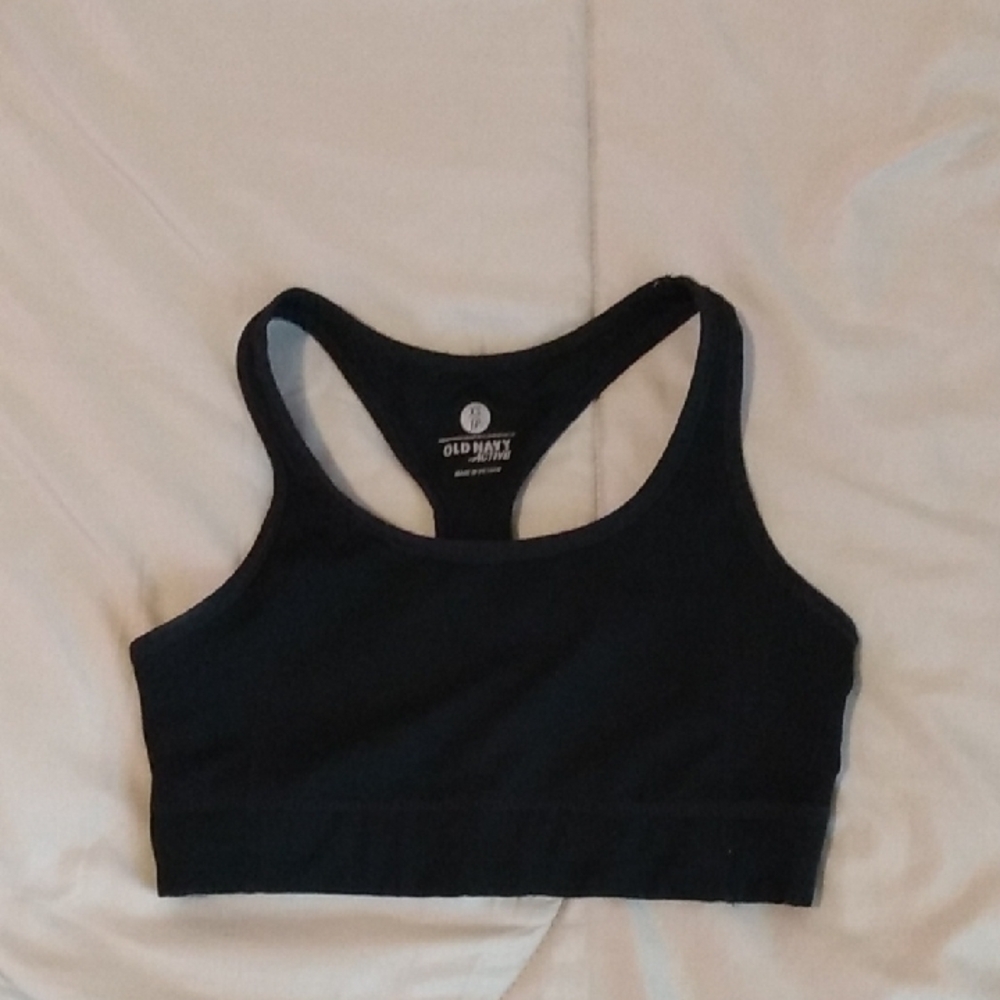 Old Navy Girl's Black Sports Bra